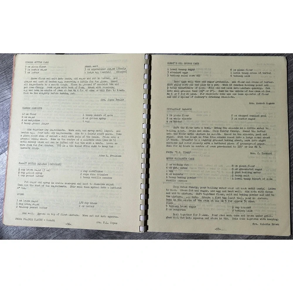 Vintage 1969 Crowthorne England Church Community Cookbook St Nicholas Recipes